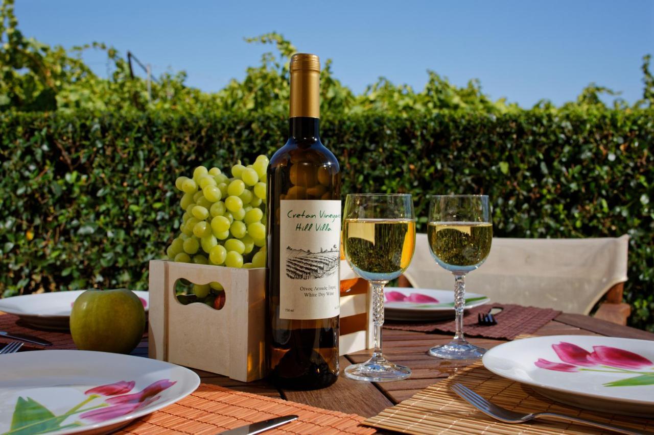 Cretan Vineyard Hill Villa Kato Kalesia Extérieur photo