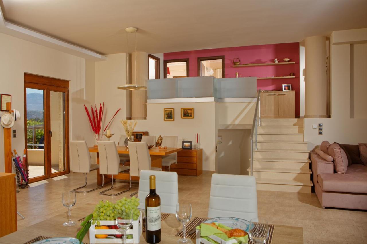 Cretan Vineyard Hill Villa Kato Kalesia Extérieur photo
